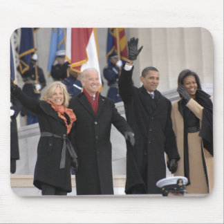 The Obama's & The Bidens Mouse Pad
