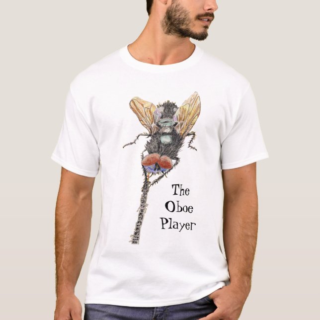 The Oboe Player T-Shirt (Front)