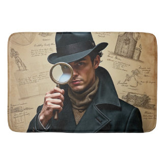 The Observant Detective Bath Mat