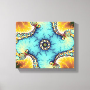 The Observer - Fractal Canvas Print