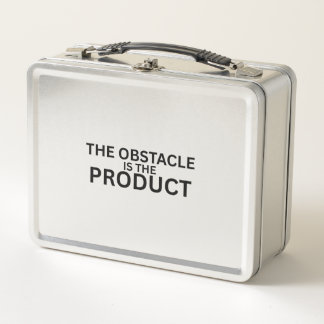 The Obstacle Is The Product Minimalist Lunch Metal Lunch Box