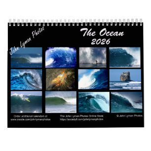The Ocean 2026 Calendar
