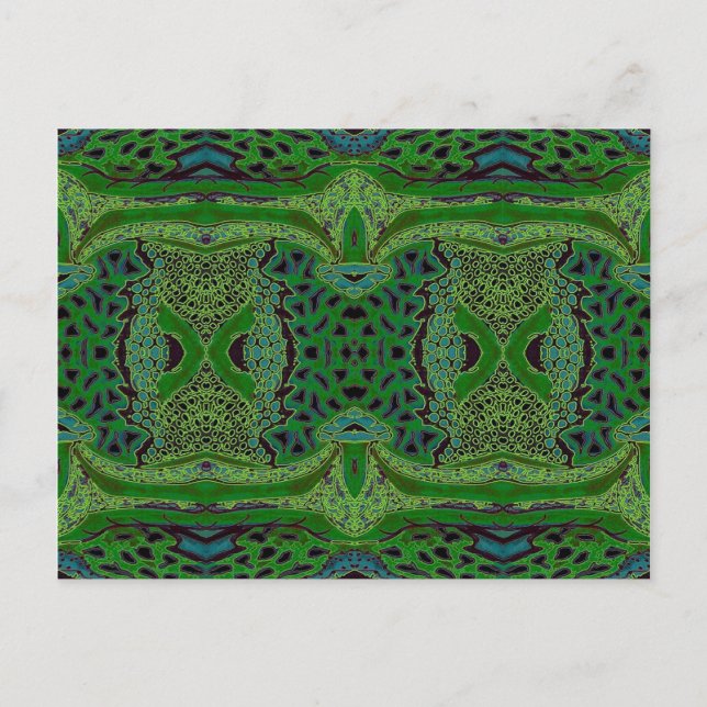 THE OCEAN BLUE postcard (Front)