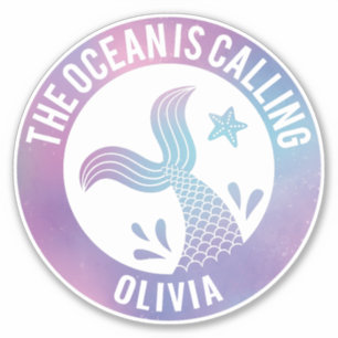 The Ocean Is Calling Mermaid Tail Galaxy Name