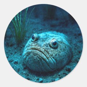 The Ocean’s Mood Classic Round Sticker