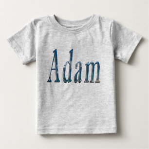 "The Ocean's Whisper: The Name Is Adam Baby T-Shirt
