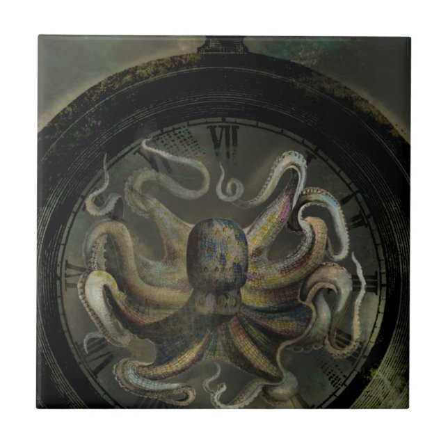 The Octopus of Time Tile (Front)