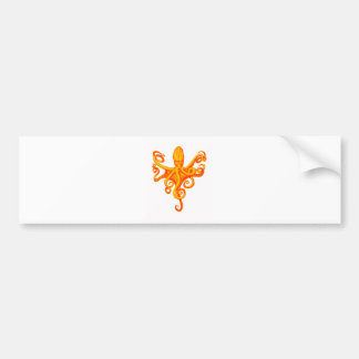 THE OCTOPUS SHINES BUMPER STICKER