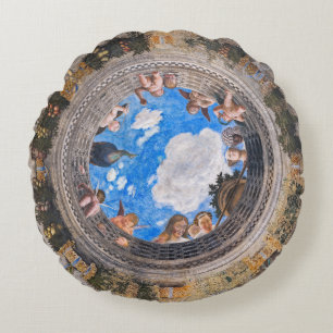 The Oculus, Bridal Chamber, Camera Picta Round Cushion