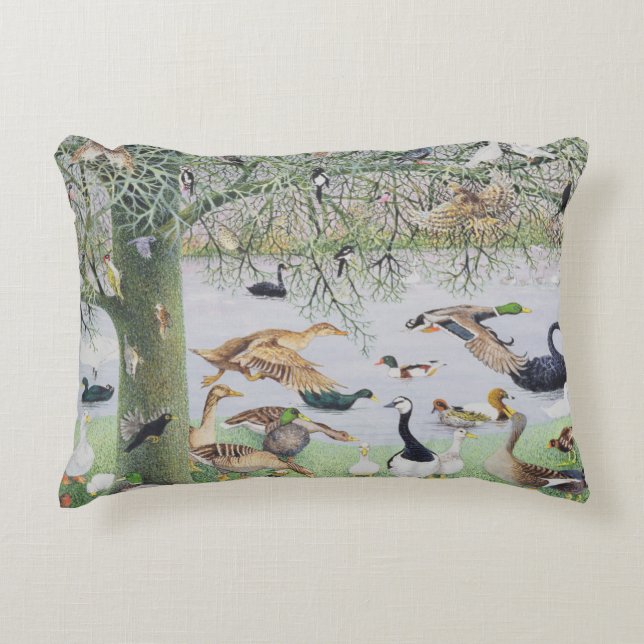 The Odd Duck Decorative Cushion (Front)