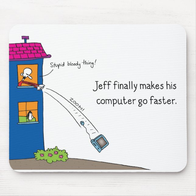 The Odd Squad Computer Mouse Mat (Front)