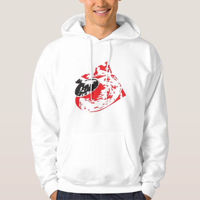 The Offbeat Swirl Hoodie (Front)