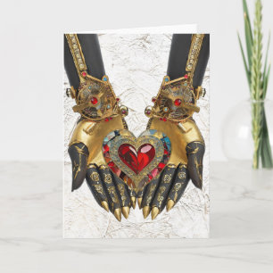 The Offering - Heart in Hands Card