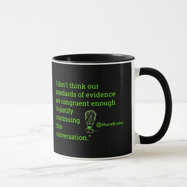 The office argument-stopper mug, lefty edition. mug (Right)
