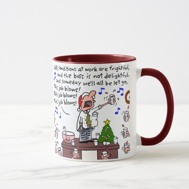 The Office Christmas Party Mug (Right)
