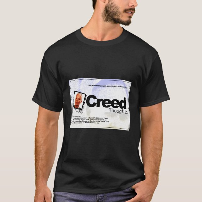 The Office Creed Thoughts Cover Page T-Shirt (Front)