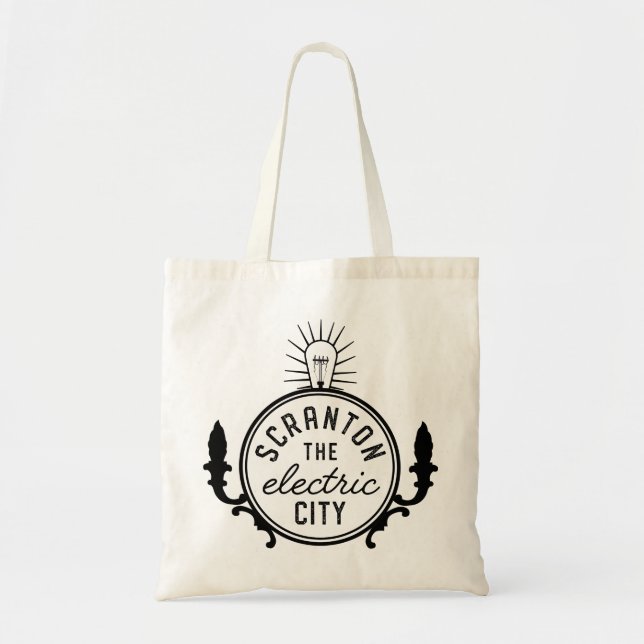 The Office Lazy Scranton The Electric City Tote (Front)