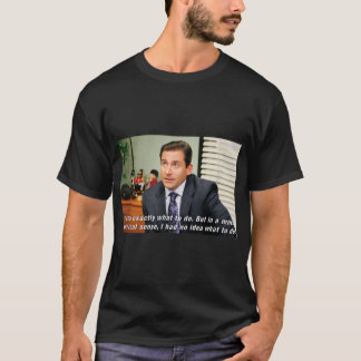 The Office Michael No Idea T-Shirt