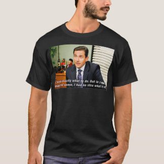 The Office Michael No Idea T-Shirt