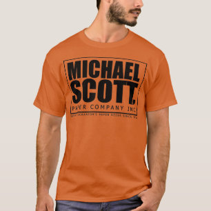 The Office Michael Scott Paper Logo  T-Shirt