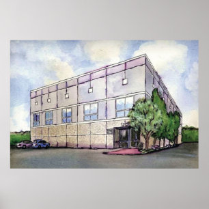 The Office Pams Office Painting Art Poster