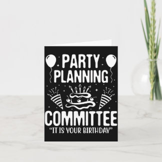 The Office Party Planning Funny Quote Committee Card