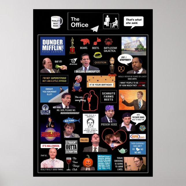 The Office US Montage Poster (Front)