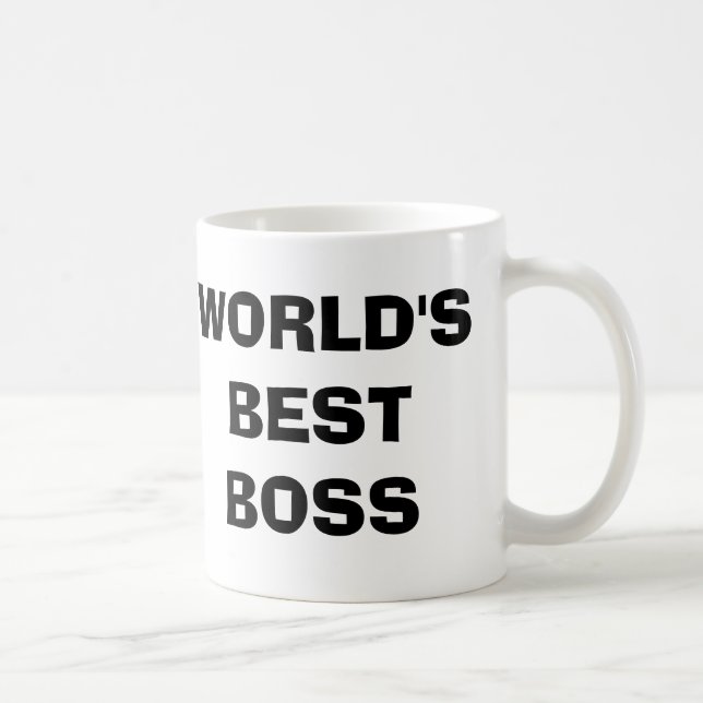 The Office, World's Best Boss Coffee Mug (Right)