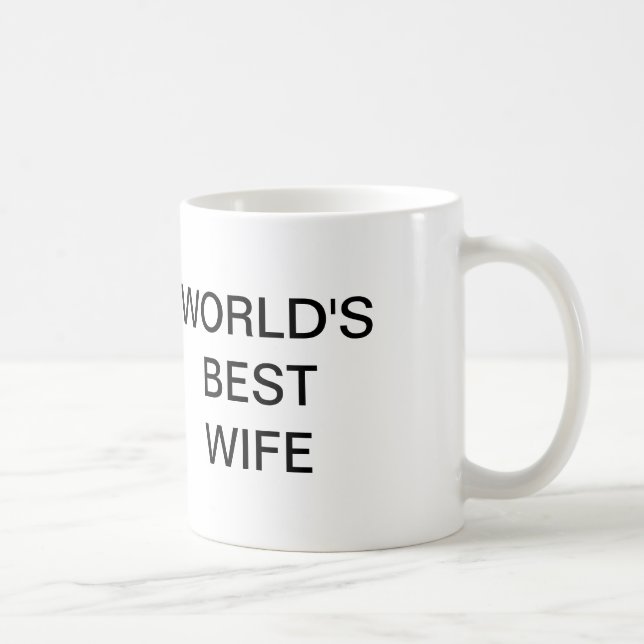 The Office, World's Best Wife Coffee Mug (Right)
