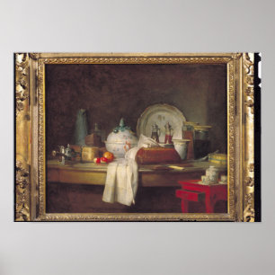 The Officers' Mess or The Remains of a Lunch Poster