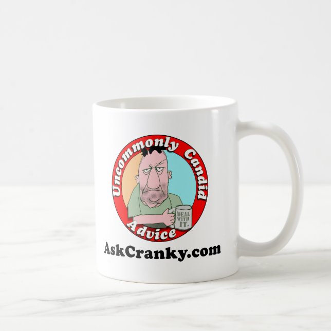 The Official AskCranky Coffee Mug (Right)