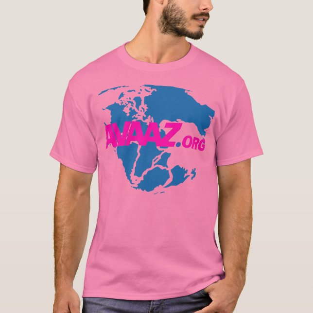 The Official Avaaz Pink T-shirt (Front)