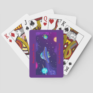 The Official "Bengleton Socks: Out of this World"  Playing Cards
