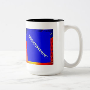 The Official FIREFOXNEWS ONLINE™ 2 Tone Mug