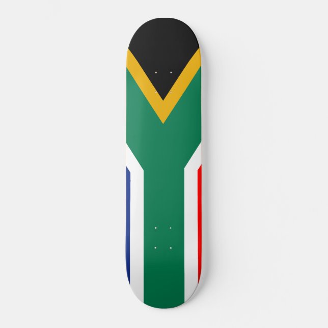 The Official Flag of the Republic of South Africa Skateboard (Front)