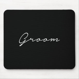 The Official Groom Bride And Groom Mouse Pad