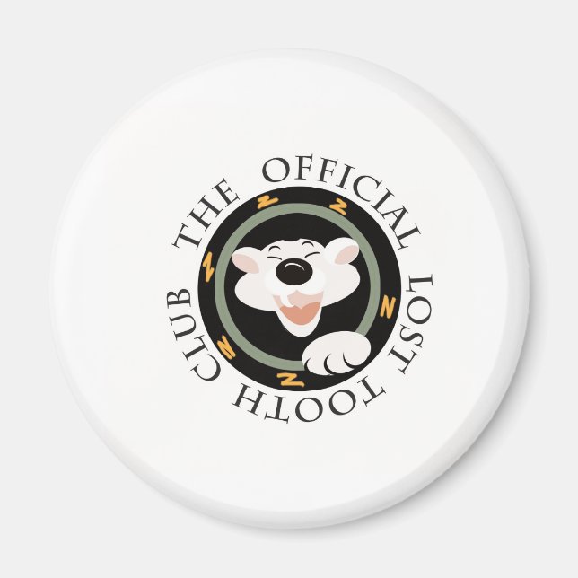 The Official Lost Tooth Club Magnet (Front)