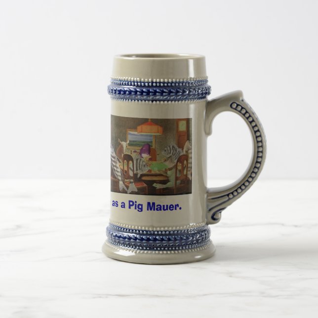 The Official Pig Mauer Limited Edition Stein (Right)