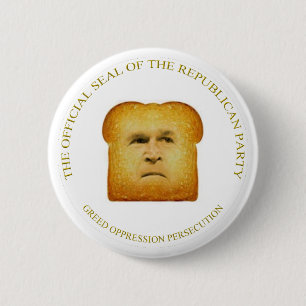 THE OFFICIAL SEAL OF THE REPUBLICAN PARTY. 6 CM ROUND BADGE