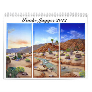 The official Snake Jagger 2012 Calender Calendar
