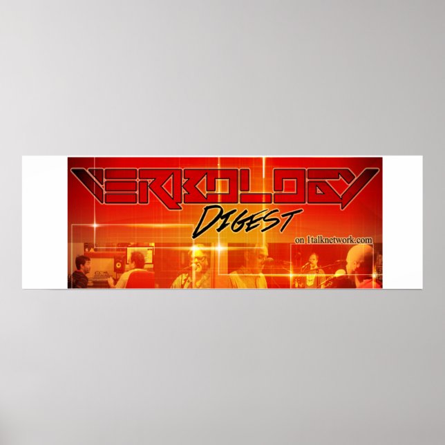 The Official VERBOLOGY DIGEST Poster (Front)