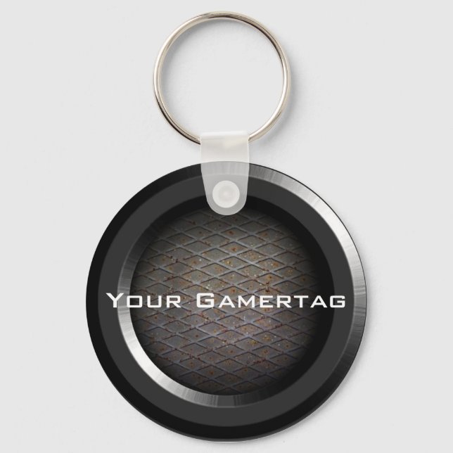 The Official VOD Customisable Key Chain (Front)