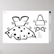 The OG Paper Doll Costume: X-SMALL