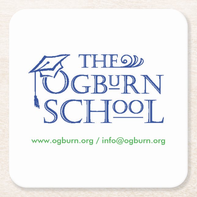 The Ogburn School - Coasters (Front)