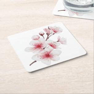 The Okinawa Series Design 30  Square Paper Coaster