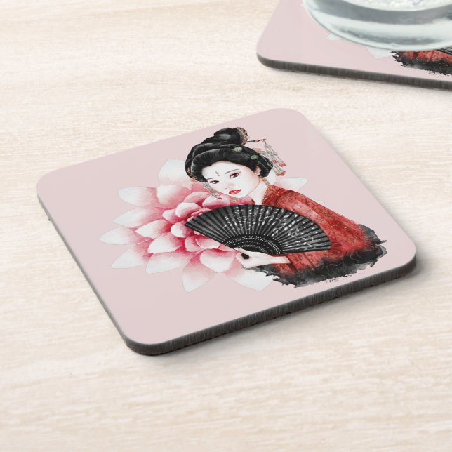 The Okinawa Series Design 34  Coaster (Left Side)