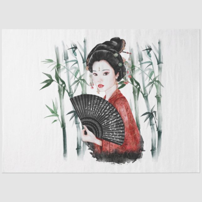The Okinawa Series Design 40 Tissue Paper (Front)