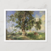 The Old Ash Tree (oil on canvas)