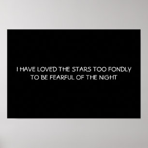 The old astronomer to his pupil poster