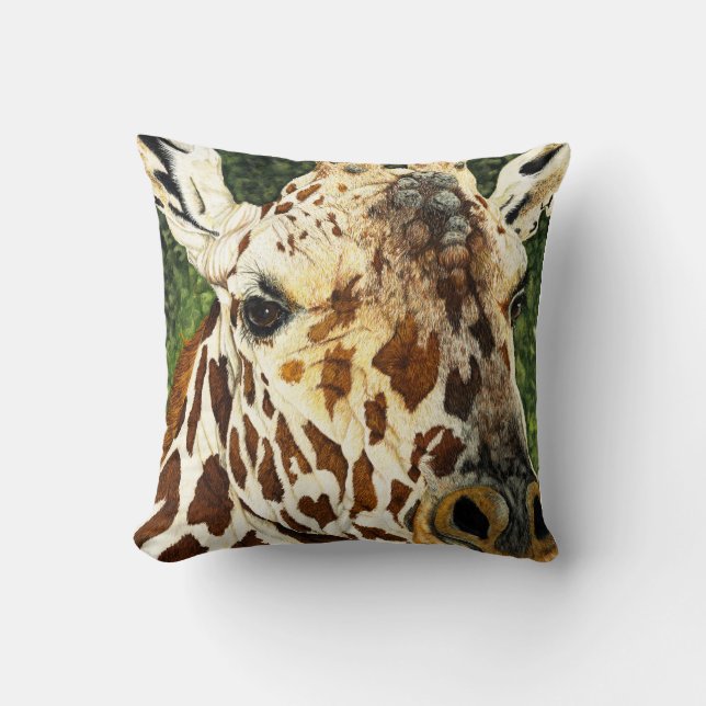 The Old Bachelor - Giraffe Pillow (Front)